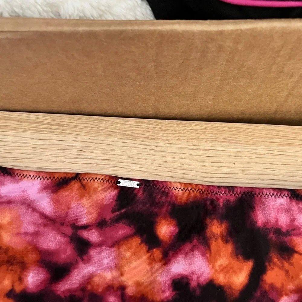 VS - Pink - Active - Galaxy & Tie-Dye High-Waisted Mini Bikini Bottom